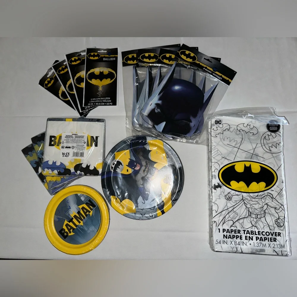 Batman party decor